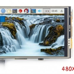 จอ lCD Pi 3.5 TFT LCD Shield Touch Screen สำหรับ raspberry