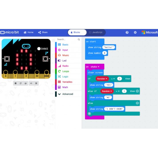 ขาย British BBC micro bit (Micro Bit) ไมโครคอนโทรลเลอร์เพื่อการศึกษา ราคา 750.00 บาท ในไทย