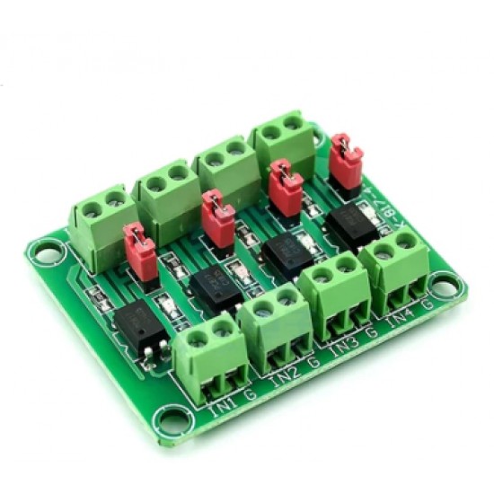 ขาย Optocoupler module อ็อปโต้ 817 4 ช่อง  ราคา 45.00 บาท ในไทย