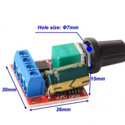 ปรับความเร็วมอเตอร์ DC motor PWM governor 3V 6 12 24 35V