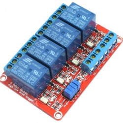 Relay (รีเลย์) module 4 Chanel 5VDC Active Hight/Low 