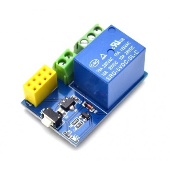 ขาย Relay Module 1 ช่อง สำหรับใช้กับ ESP8266 ESP-01 ราคา 60.00 บาท ในไทย