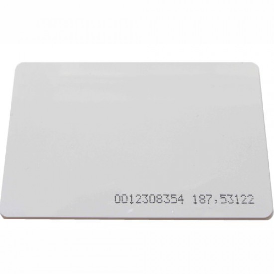 ขาย บัตร RFID (RFID CARD) 125 KHZ  ราคา 10.00 บาท ในไทย
