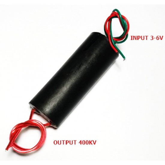 ขาย ขดลวดเทสลา แปลงไฟขึ้น 400,000V หรือ 400KV ราคา 80.00 บาท ในไทย