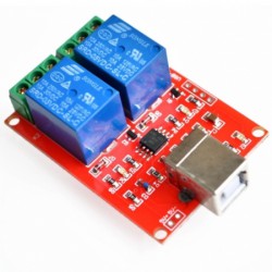 USB Relay ( รีเลย์ ) Module 2 Chanel 
