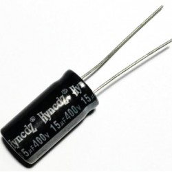 Capacitor 15uf 400V 105C