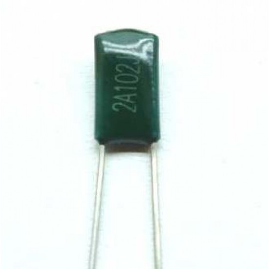 ขาย Capasitor 1000pF 100V 2A102J ราคา 1.00 บาท ในไทย