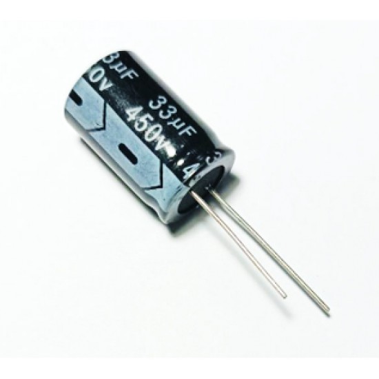 ขาย Capacitor (คาปาซิเตอร์) 33uf 450V 105C ราคา 10.00 บาท ในไทย
