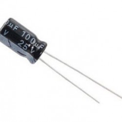 Capasitor 100uF 25V 105C
