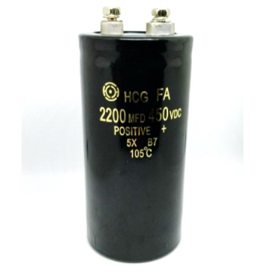 ขาย Capacitor 2200MF 450V 105C  ราคา 350.00 บาท ในไทย
