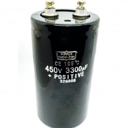 Capacitor 3300MF 450V 105C 