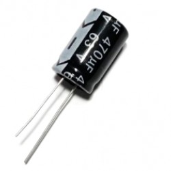 Capacitor (คาปาซิเตอร์) 470uF 63V 105C