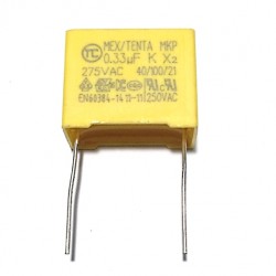 Capacitor MKP 0.33uf 275VAC