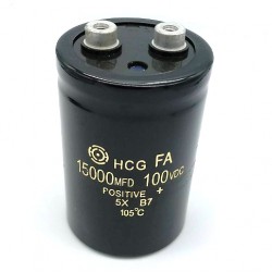 capacitor 15000uF 100VDC 105C
