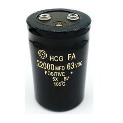 capacitor 22000uF 100VDC 105C
