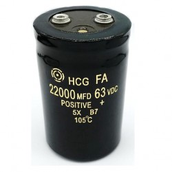 capacitor 22000uF 100VDC 105C