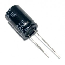 Capacitor (คาปาซิเตอร์) 22uF 400V