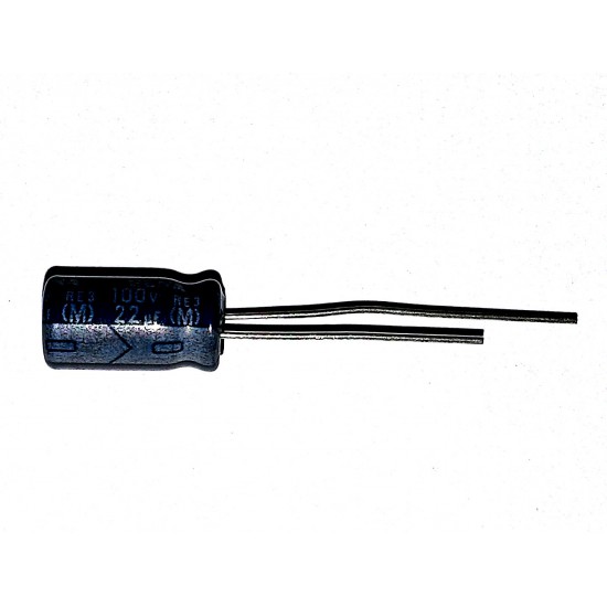 ขาย Capacitor 22uF 100V ราคา 4.00 บาท ในไทย