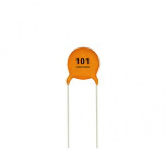 ขาย เซรามิค คาปาซิเตอร์ 101 ( 100pf ) 50V ราคา 1.00 บาท ในไทย