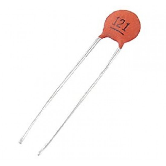 ขาย เซรามิค คาปาซิเตอร์ 121 ( 120pf ) 50V ราคา 1.00 บาท ในไทย