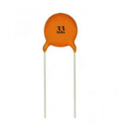 ขาย เซรามิค คาปาซิเตอร์ 33 ( 33pf ) 50V ราคา 1.00 บาท ในไทย