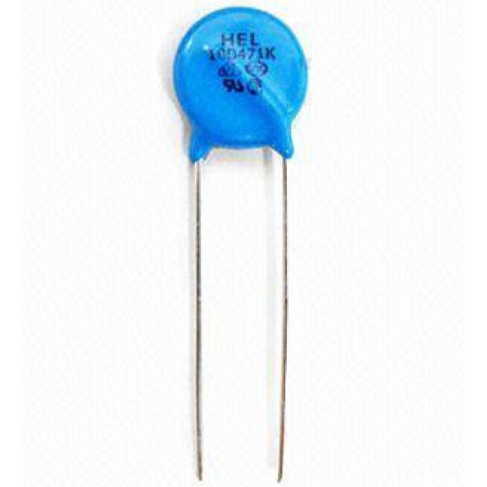 ขาย วาริสเตอร์  10D471K 470V ราคา 6.00 บาท ในไทย