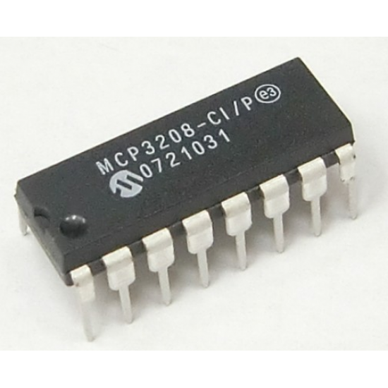 ขาย MCP3208-CI DIP16 (ADC) ราคา 120.00 บาท ในไทย