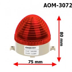 หลอดไฟแจ้งเตือน Alarm Lamp AOM-3072 24VDC