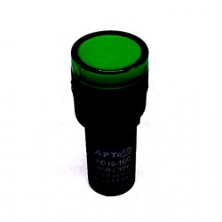หลอดไฟแสดงสถานะ INDICATOR LAMP AD16-16 12V สีเขียว