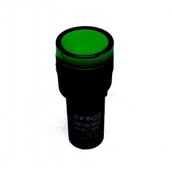 หลอดไฟแสดงสถานะ INDICATOR LAMP 24V AD16-16  สีเขียว
