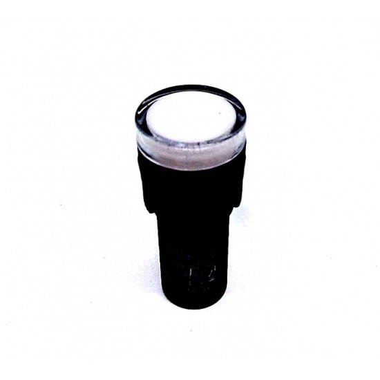 ขาย หลอดไฟแสดงสถานะ INDICATOR LAMP AD16-16 12V สีขาว ราคา 22.00 บาท ในไทย