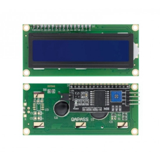 ขาย LCD 16x2 Blue Screen มี I2C ในตัว ราคา 75.00 บาท ในไทย