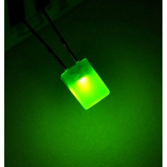 ขาย LED 2*5*7MM Green emitting Green LED Light emitting diode ราคา 1.50 บาท ในไทย