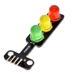 LED จำลอง ไฟจราจร (traffic light) ไฟเขียวไฟแดง ไฟเขียวไฟแดง