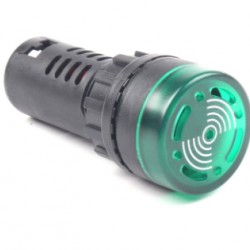 Buzzer AD16-22SM Green 24V AC/DC