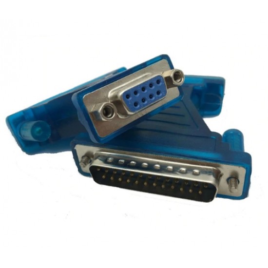 ขาย หัวแปลง DB9 เป็น DB25 หรือ RS232 เป็น LPT ราคา 150.00 บาท ในไทย