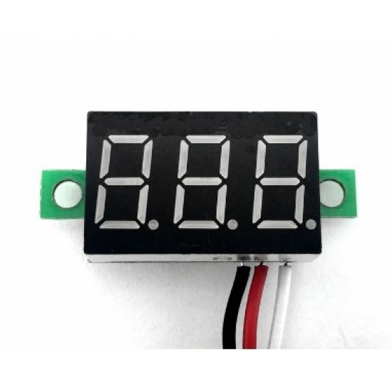 ขาย Digital Volt Meter 0- 30 VDC 0.36" ราคา 60.00 บาท ในไทย