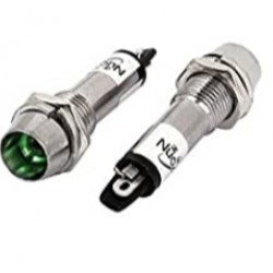 หลอดไฟ XD8-1 LAMP LED สำหรับโต๊ะทดลอง PLC 24V สีเขียว