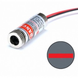 Laser 5mW 650nm 5V Red Line Laser Module Focus Adjustable เลเซอร์ เส้นตรง