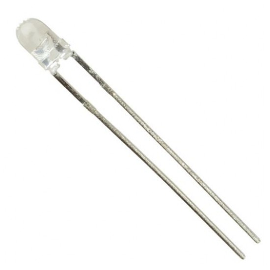 ขาย LED 3mm สีขาว (White) ราคา 1.00 บาท ในไทย