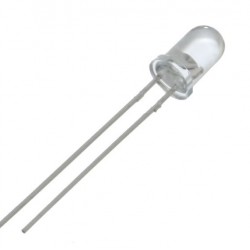LED 5mm White แสงสีขาว
