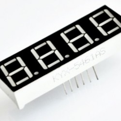 Seven Segment 4 Digits Red 0.56 inch