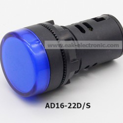 หลอดไฟแสดงสถานะ INDICATOR LAMP DN22 AD16-22D 12V สีน้ำเงิน
