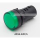 ขาย หลอดไฟแสดงสถานะ INDICATOR LAMP DN22 AD16-22D 12V สีเขียว ราคา 48.00 บาท ในไทย