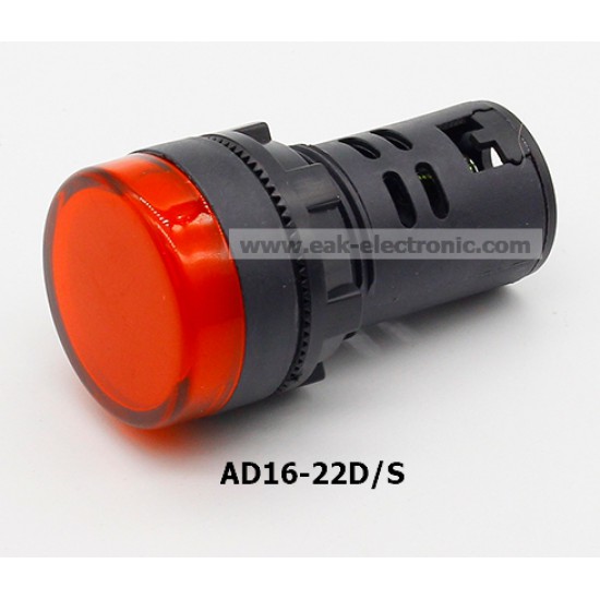 ขาย หลอดไฟแสดงสถานะ INDICATOR LAMP DN22 AD16-22D 12V สีแดง ราคา 48.00 บาท ในไทย