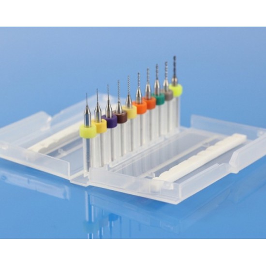 ขาย ดอกสว่าน เจาะแผ่นปริ้น PCB DRILL 0.1-1.0MM ราคา 120.00 บาท ในไทย