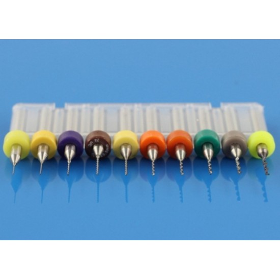 ขาย ดอกสว่าน เจาะแผ่นปริ้น PCB DRILL 0.1-1.0MM ราคา 120.00 บาท ในไทย