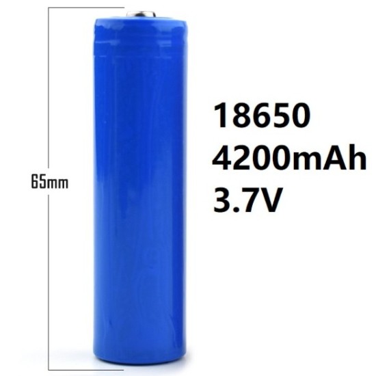 ขาย Battery 18650 1500mA 3.7V ราคา 60.00 บาท ในไทย