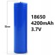 ขาย Battery 18650 1500mA 3.7V ราคา 60.00 บาท ในไทย