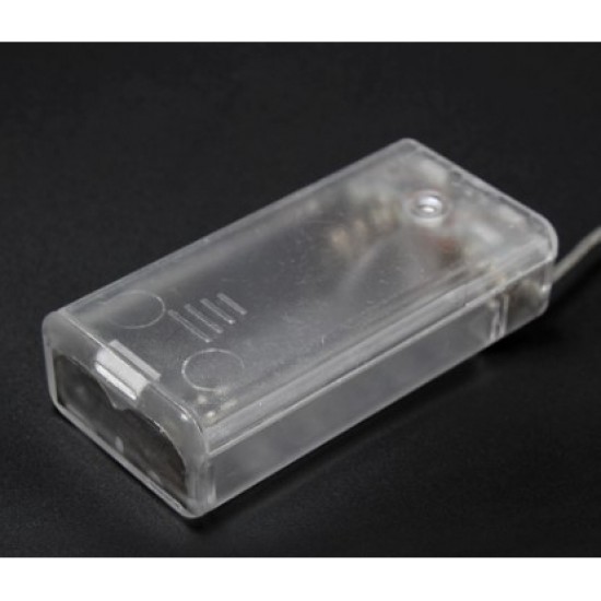 ขาย รางถ่าน AA 2 ก้อน ฝาปิด สวิตช์ปิดเปิด ราคา 20.00 บาท ในไทย